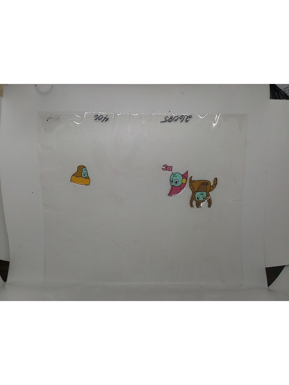 She-Ra: Princess of Power Original Animation Cel Cutter Piston Christmas Special